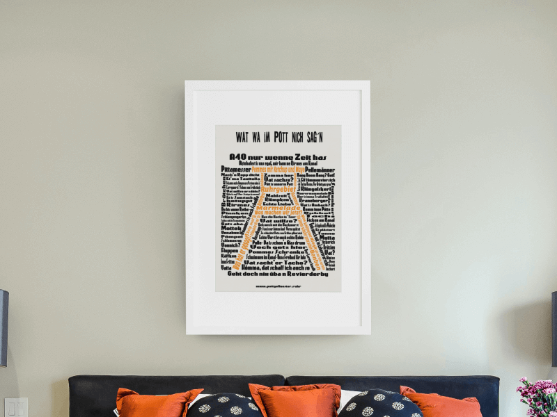 Ruhrpott Poster #2 Dekorationsidee